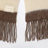 Miu Miu Striped wool scarf with fringes